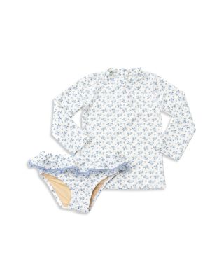 Girls' Cottage Floral Two Piece Swimsuit - Little Kid