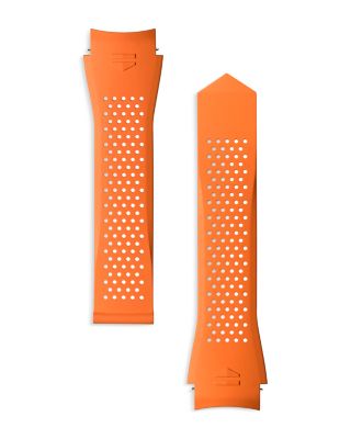 Connected E5 Perforated Rubber Smartwatch Strap, 45mm