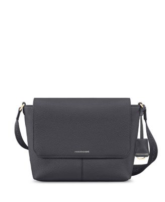 Medium Leather Flaire Messenger Bag