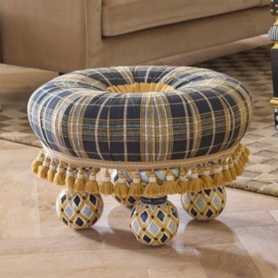 Mad for Plaid Tuffet Stool