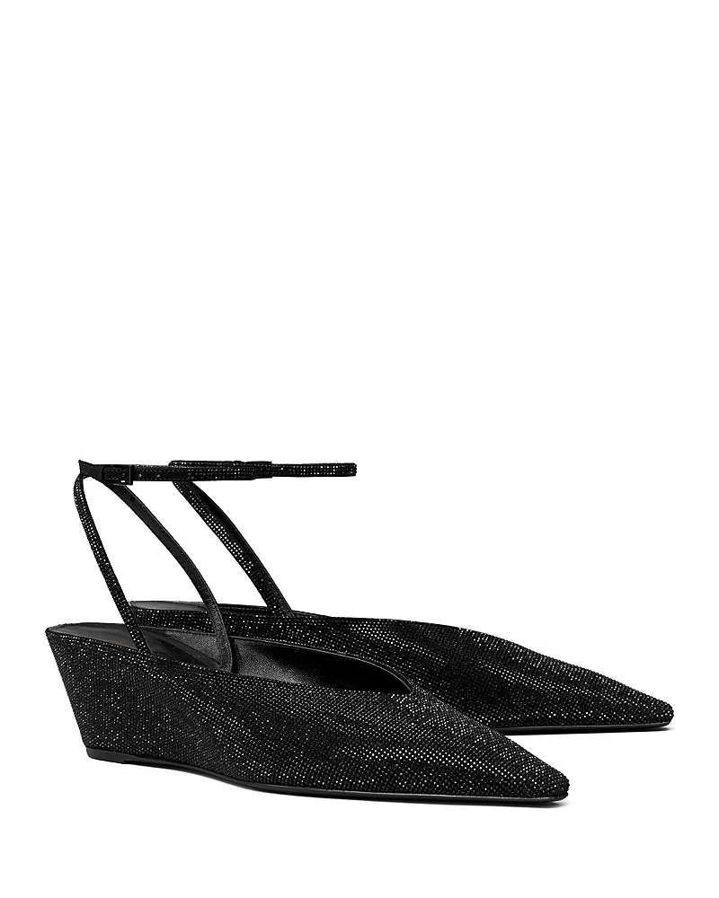 Tory Burch Women's Pave Wedge Flats