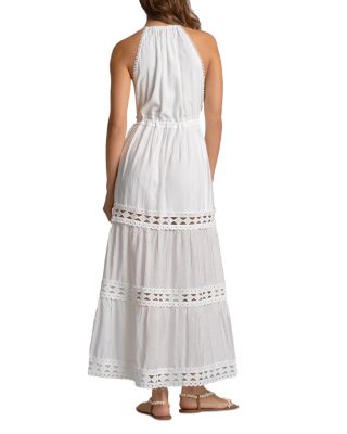 Sleeveless Maxi Swim Cover Up Dress