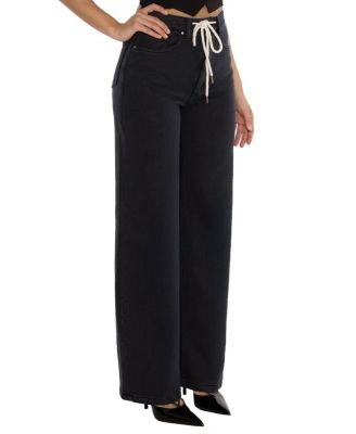 High Rise Riley Pant in Black