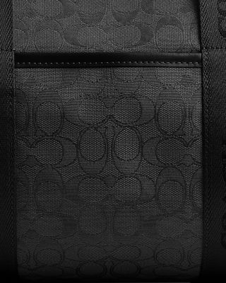 Theo Signature Jacquard Duffle Bag