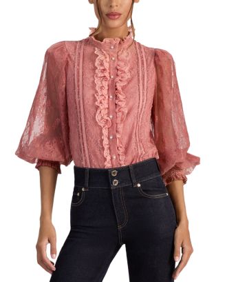 【Her lip to】Alline Lace Blouse 15275995_fpx.tif?$filterlrg$&