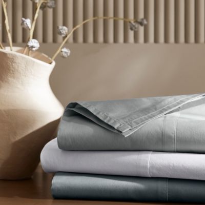 Signature Organic Cotton Hemmed Sheet Set, King
