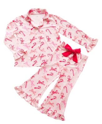  Girls' Peppermint Party Christmas Lounge Set - Little Kid, Big Kid