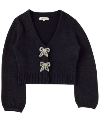  Women's Embelished Bow Cardigan