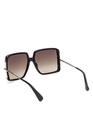 Malibu4 Square Sunglasses, 58mm