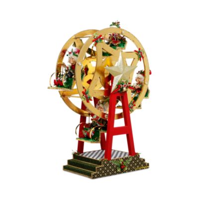 Ferris Wheel with Elf Figure