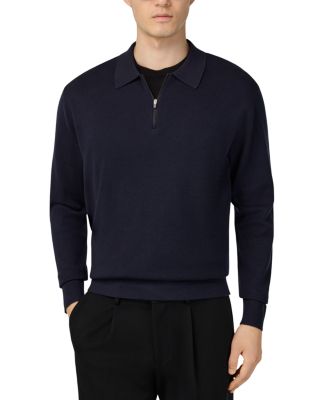 Superfine Merino Wool Knitted Polo Shirt 