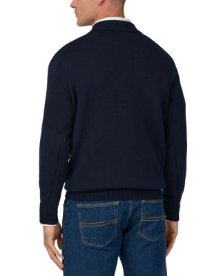 Knitted Merino Wool Polo Shirt