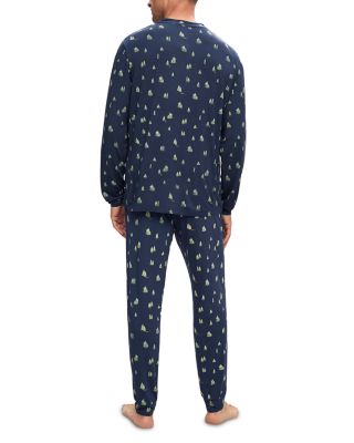 Henry Printed Long Pajama Set