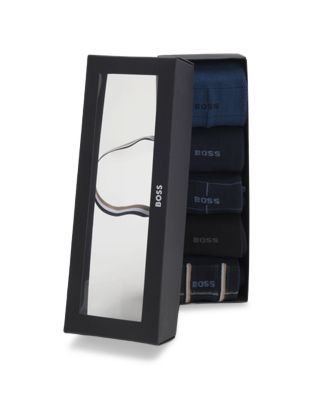 Check Socks, Pack of 5