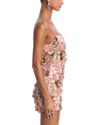 Aleria Sequined Mini Dress