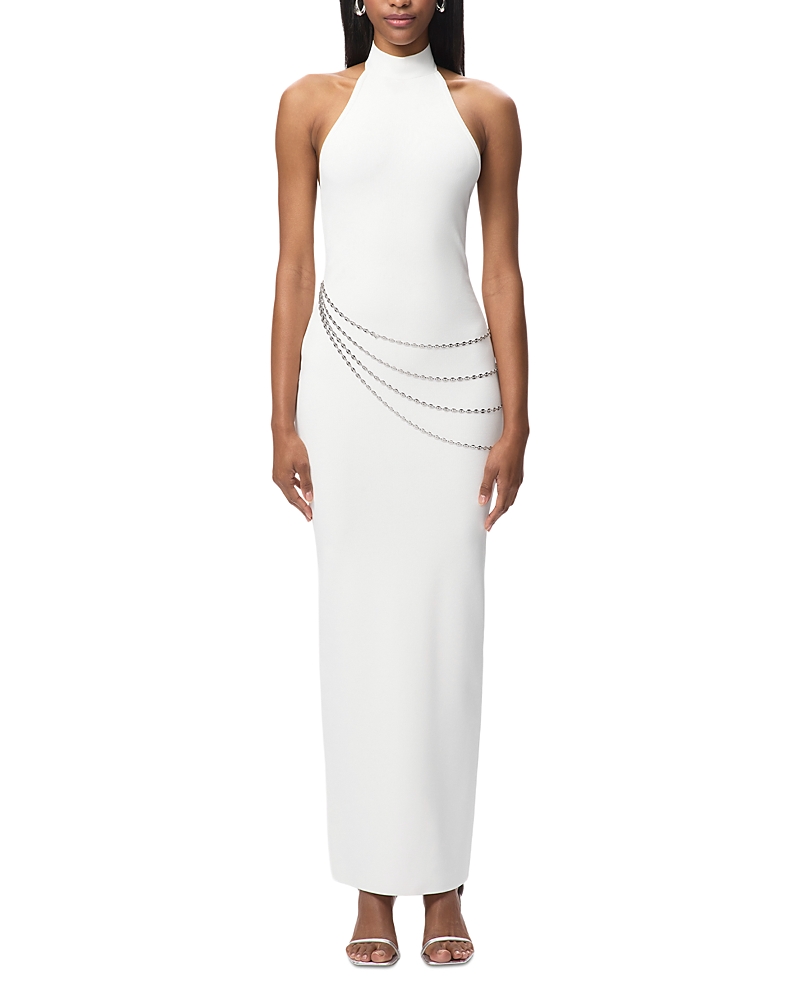 Herve Leger The Sybil Gown In White
