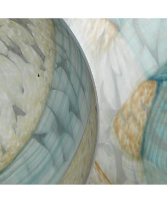 Cosmos Hand Blow Glass Orbs, Set of 2