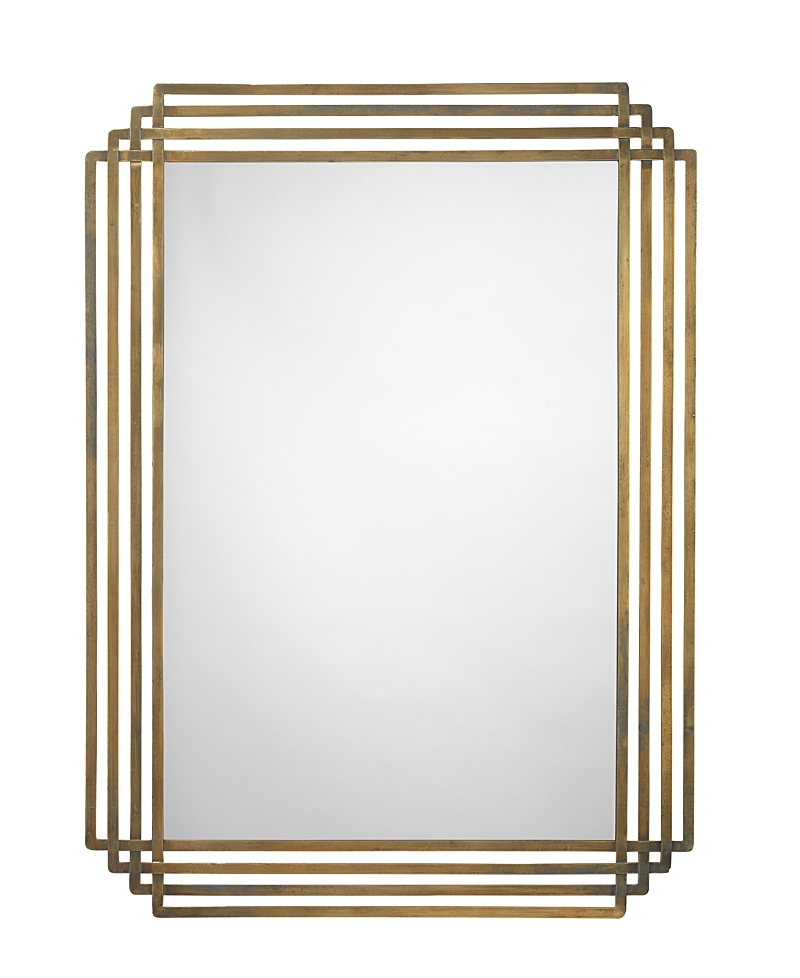 Jamie Young Serai Mirror In Gold