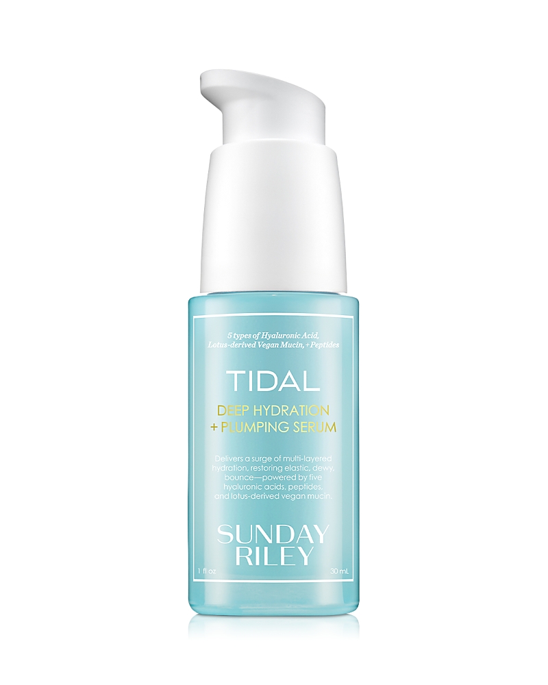Sunday Riley Tidal Deep Hydration And Plumping Serum 1 Oz/30 ml In Transparent