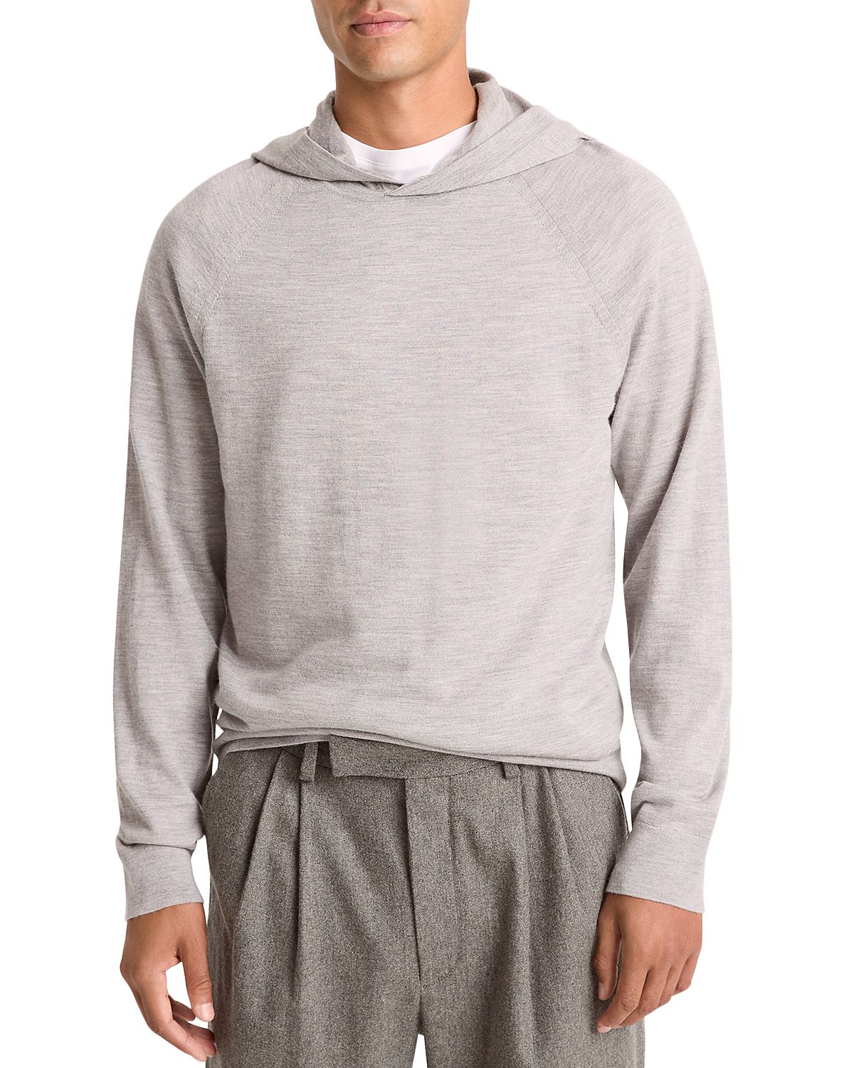 Vince Merino & Cashmere Pullover Hoodie