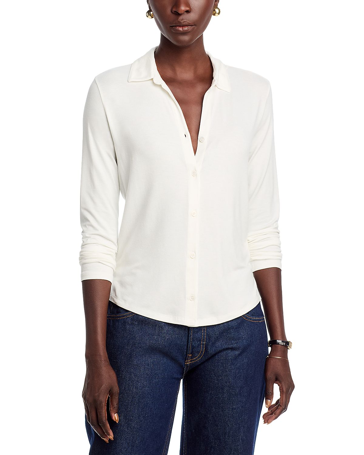 Majestic Filatures Soft Touch Knit Shirt