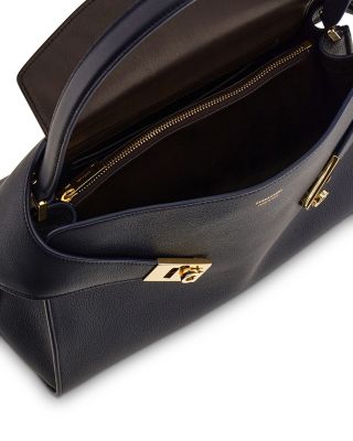 Hug Soft Leather Shoulder Bag