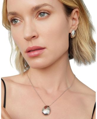  Sterling Silver Reflection Studs