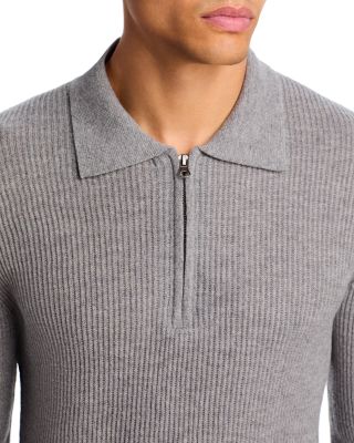 Quarter Zip Wool Sweater