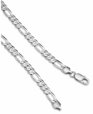 Sterling Silver Founders Figaro Chain