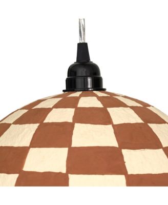Taurus Cotton Mache Pendant Lamp