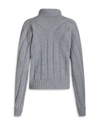 Fisaniara Wool Cashmere Turtleneck Sweater