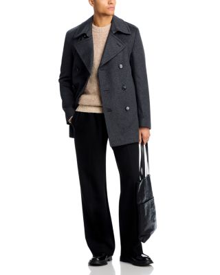 Hyde Wool and Cashmere Pea Coat