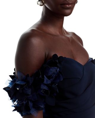 Organza Off The Shoulder Dress