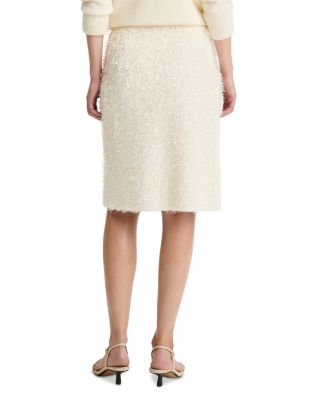 Feathery Fringe Skirt