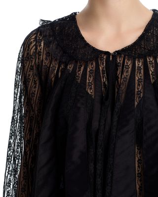 Kepsake Lace Collared Top