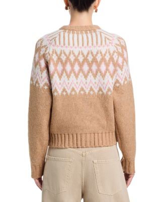Fair Isle Cardigan Sweater