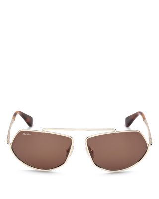 Geometric Sunglasses, 60mm