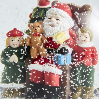 Christmas Tree Christmas Village Snow Globe