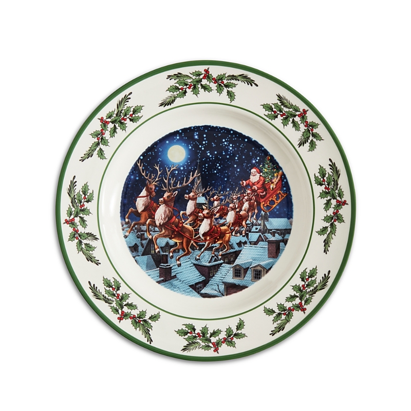 Spode Christmas Tree 2025 Annual Collector Dinner Plate In Green
