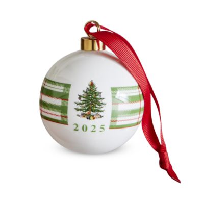Christmas Tree 2025 Annual Ball Ornament