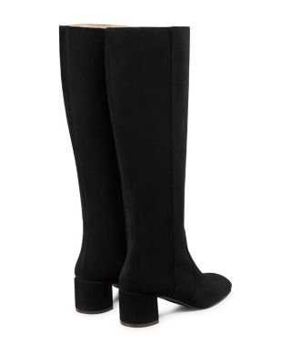 Women's Maeve Suede Knee High Zip Boots