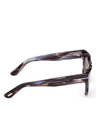 Finn Rectangular Sunglasses, 53mm