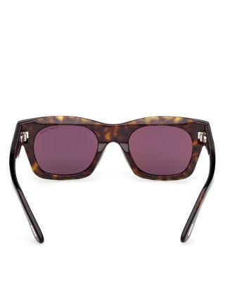 Emma Square Sunglasses, 51mm