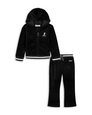 Girls' Velour Hoodie & Jogger Pants Set - Little Kid, Big Kid