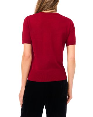 Nora Short Sleeve Crewneck Top
