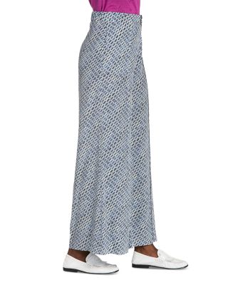 Crepe De Chine Wide Leg Pants