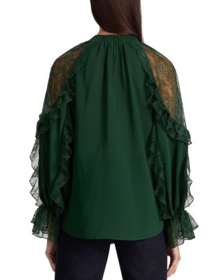 Aleena Lace Inset Blouse