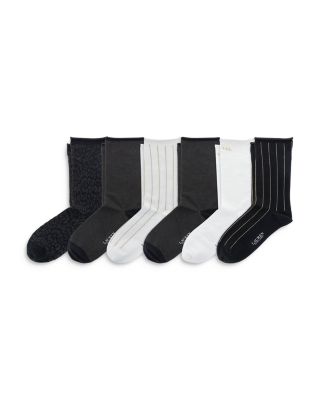 Holiday Shine Sock, Pack of 6