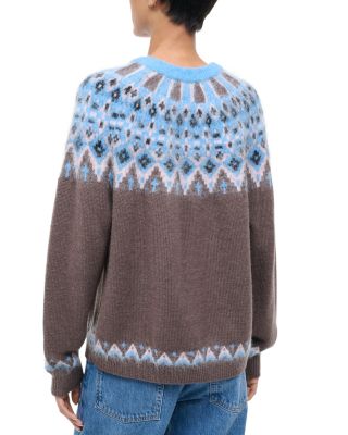 Zane Crewneck Fair Isle Sweater