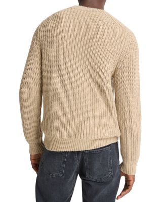 Merino Wool Utility Shaker Sweater